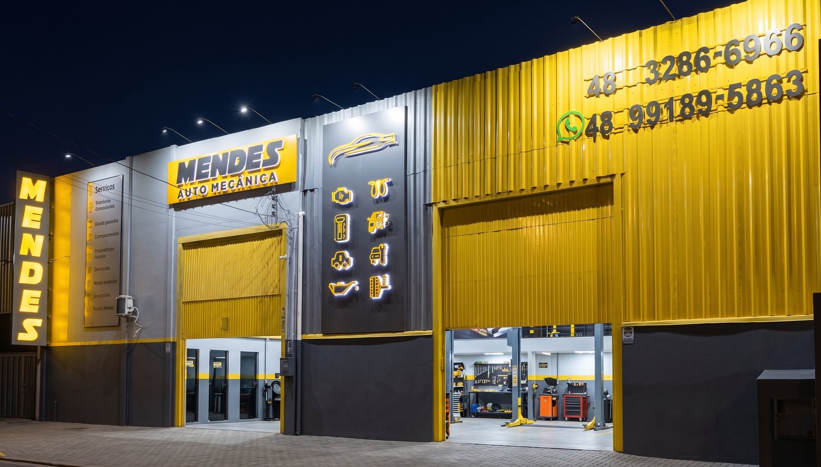 Mendes Auto Mecânica - Fachada